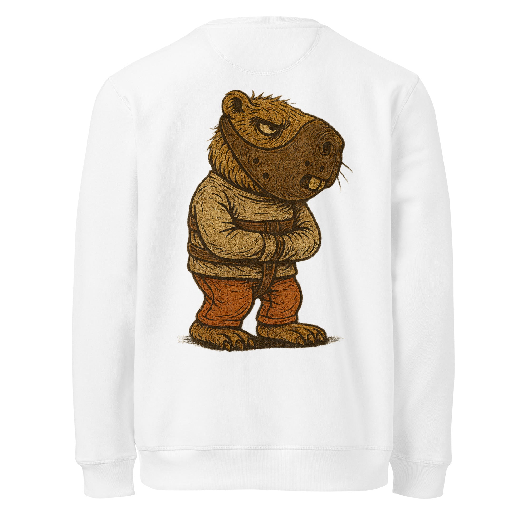 Cult Cannibal Inspired – Organic Unisex Crewneck – Capybara Cult